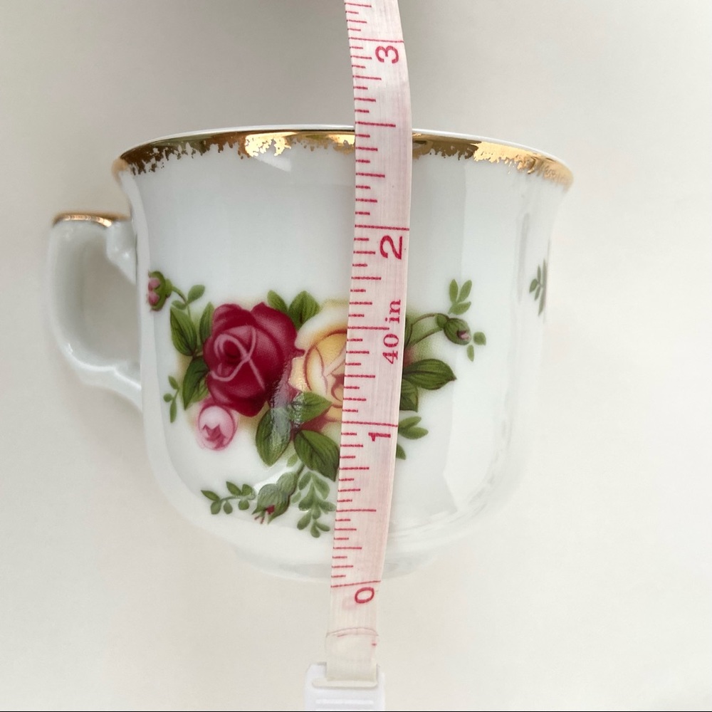 4pc Small Tea Cup Set 2006 Old Country Roses - Picture 11 of 16